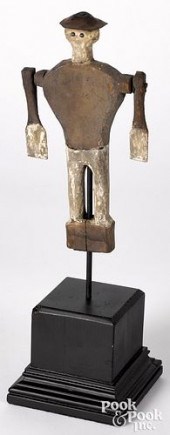 PAINTED WHIRLIGIG, EARLY 20TH
