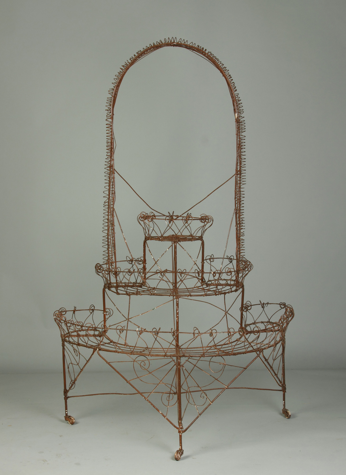 Painted Wire Plant Holder Very