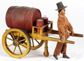 PAINTED WOOD ANIMATED HUMAN DR