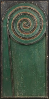 PAINTED WOOD DECORATIVE WALL P