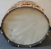 PAINTED WOOD MARCHING BASS DRU