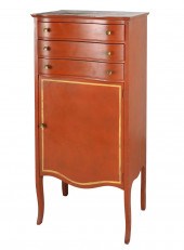 PAINTED WOOD RECORD CABINET20t