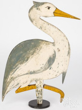 PAINTED WOOD STORK OR HERON, M
