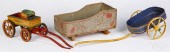 PAINTED WOOD TOY EXPRESS WAGON