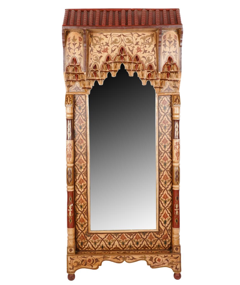 PAINTED WOOD WALL MIRRORthe flat