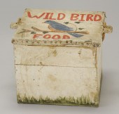 PAINTED WOODEN LIFT-TOP WILD B
