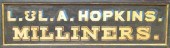 Painted wooden trade sign    f