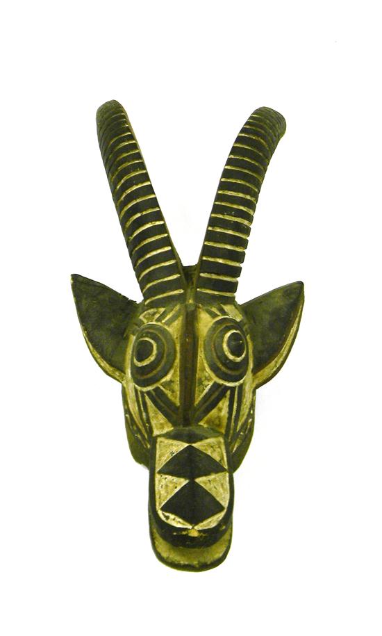 Painted wooden tribal Nuna style