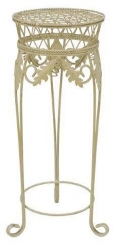 PAINTED WROUGHT IRON PLANT STA