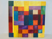 PAINTING, ABSTRACT, MORTON LIC
