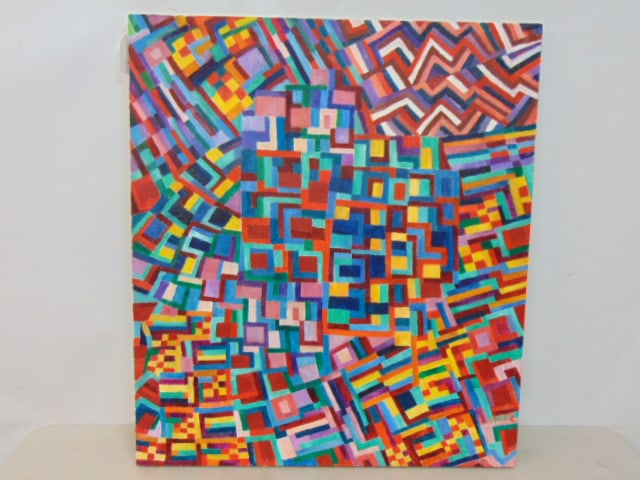 PAINTING, ABSTRACT, MORTON LICHTER,