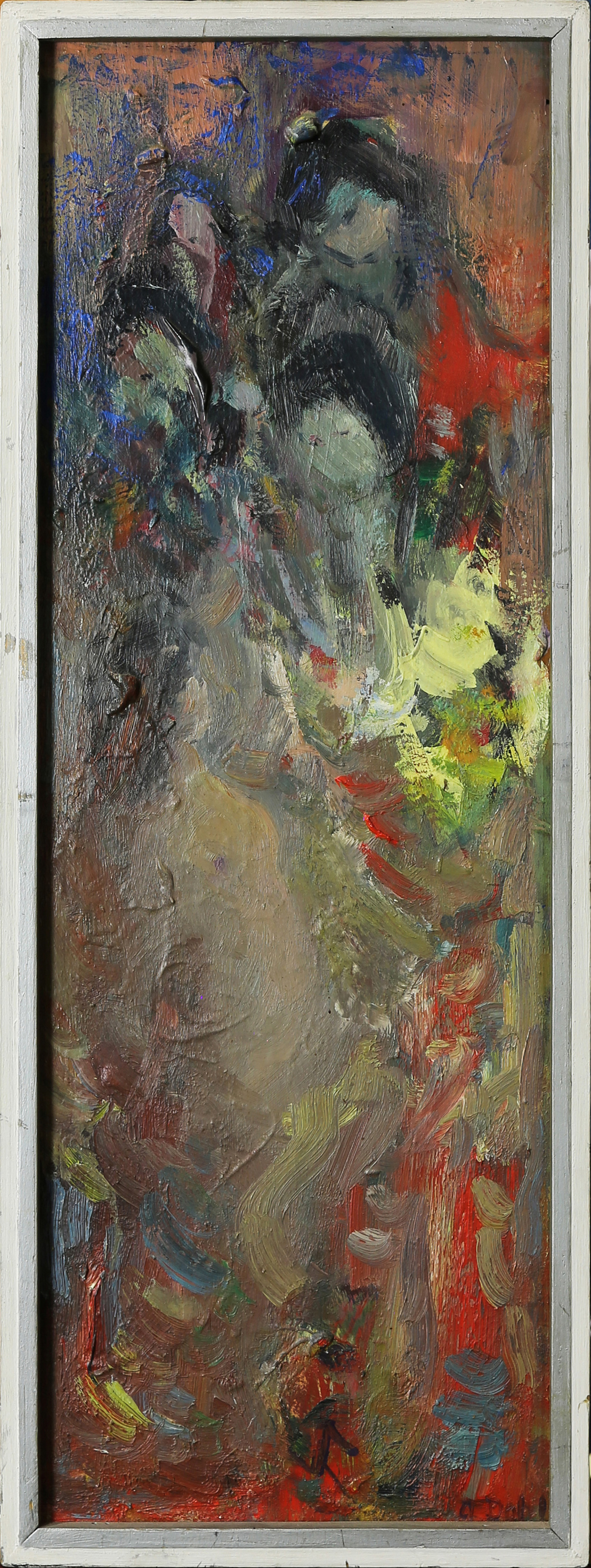 PAINTING, ABSTRACT NUDES American