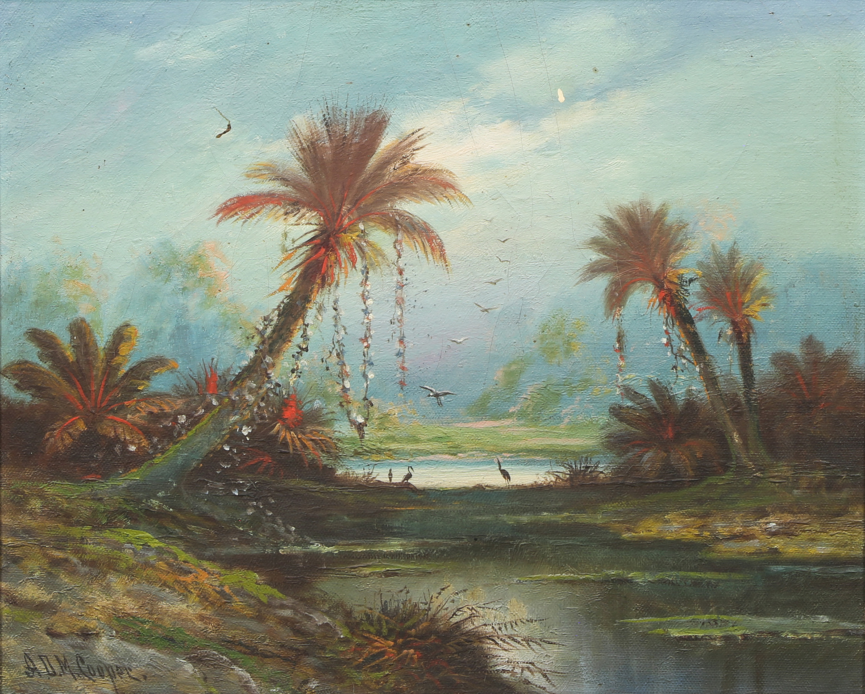 PAINTING, A.D.M. COOPER Astley