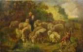 PAINTING, ADOLF HEINRICH LIER