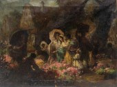 PAINTING, ADOLPHE MONTICELLI A