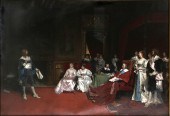 PAINTING, ADRIEN MOREAU Adrien