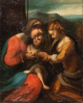PAINTING, AFTER ANTONIO ALLEGR