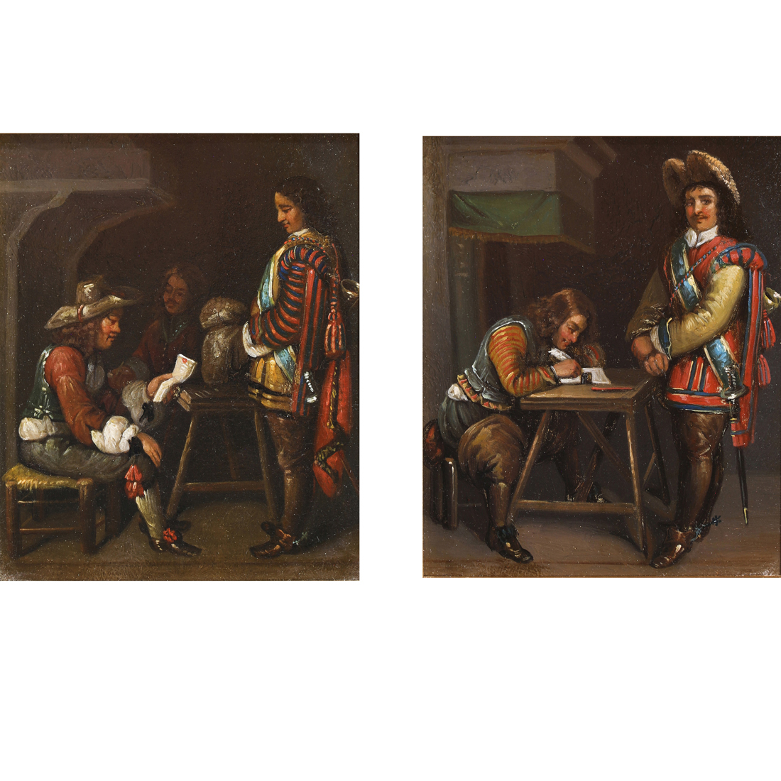 PAINTING, AFTER GERARD TER BORCH
