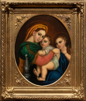PAINTING, AFTER RAPHAEL SANZIA