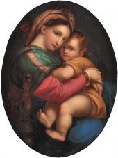 Painting After Raphael's Madon
