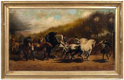 Painting after Rosa Bonheur, copy
