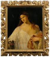 Painting after Titian, "Flora"