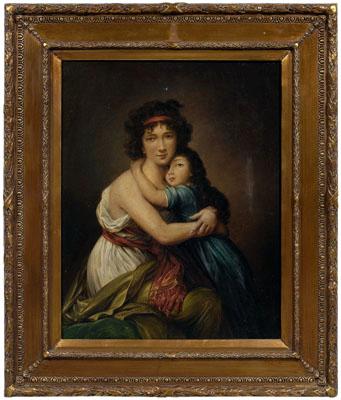 Painting after Vigee LeBrun,