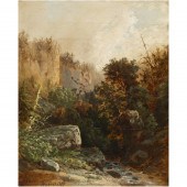 PAINTING, ALBERT BIERSTADT Alb