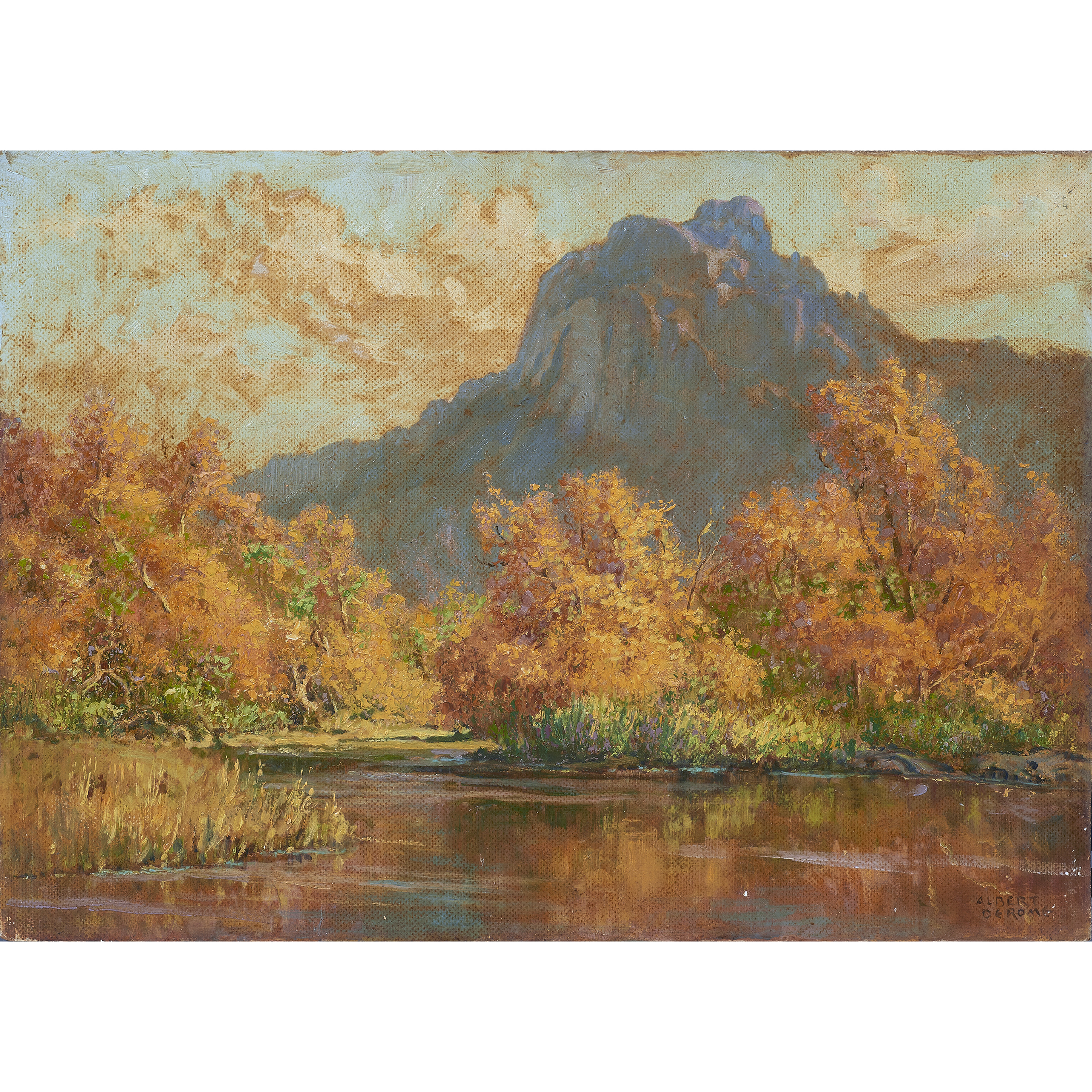 PAINTING, ALBERT DEROME Albert