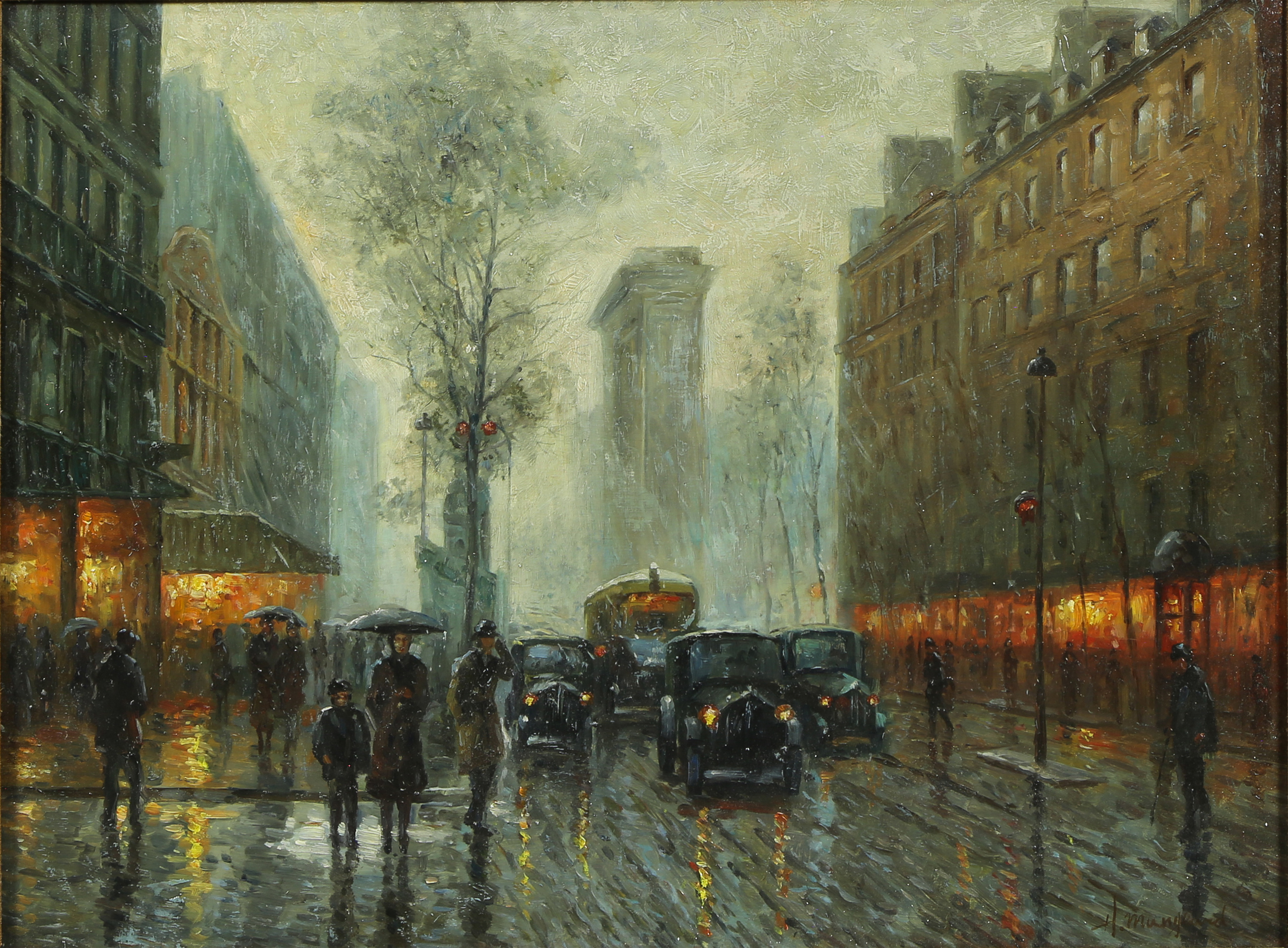 PAINTING, ALBERT MUNGHARD Albert