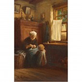 PAINTING, ALBERT NEUHUYS Alber
