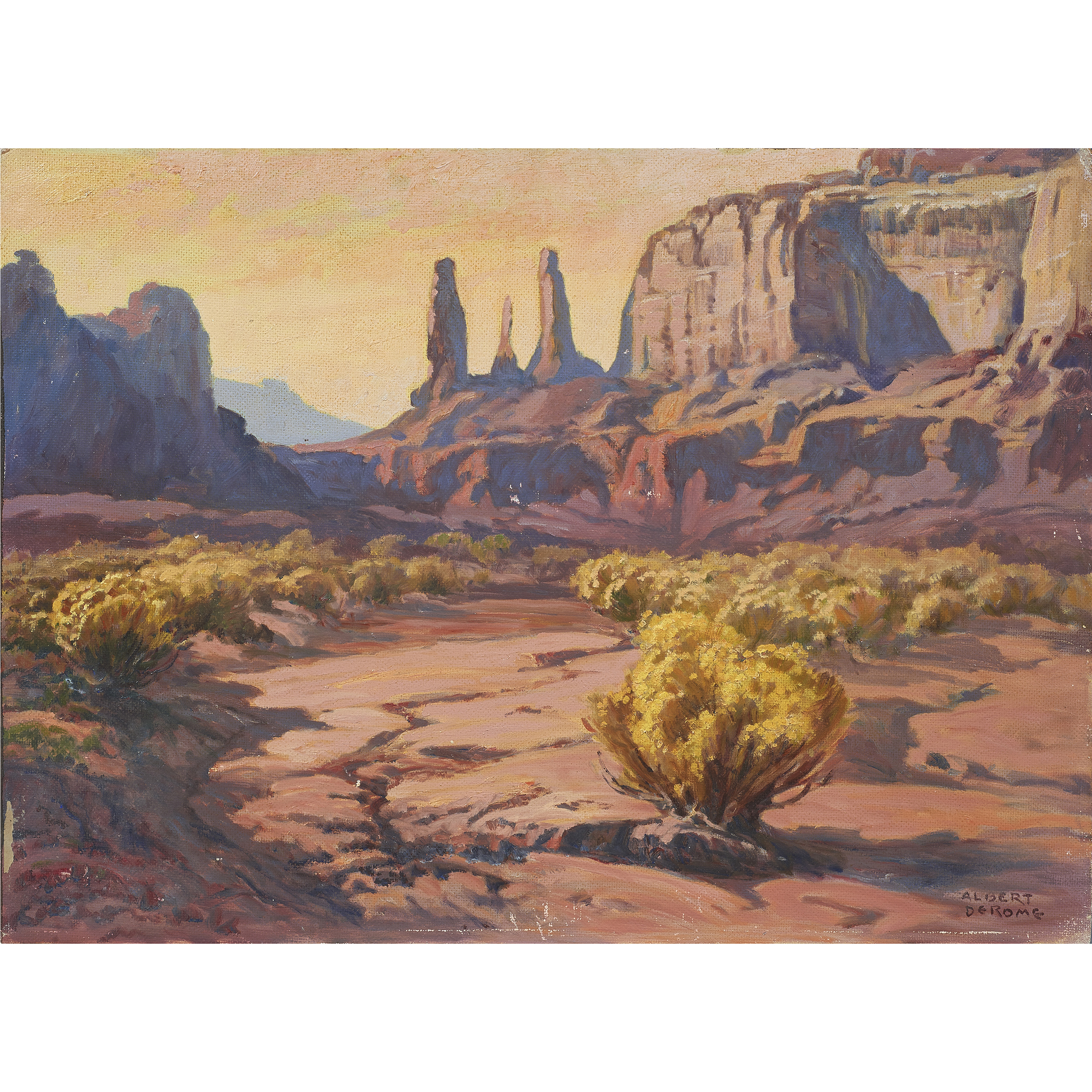 PAINTING, ALBERT THOMAS DEROME