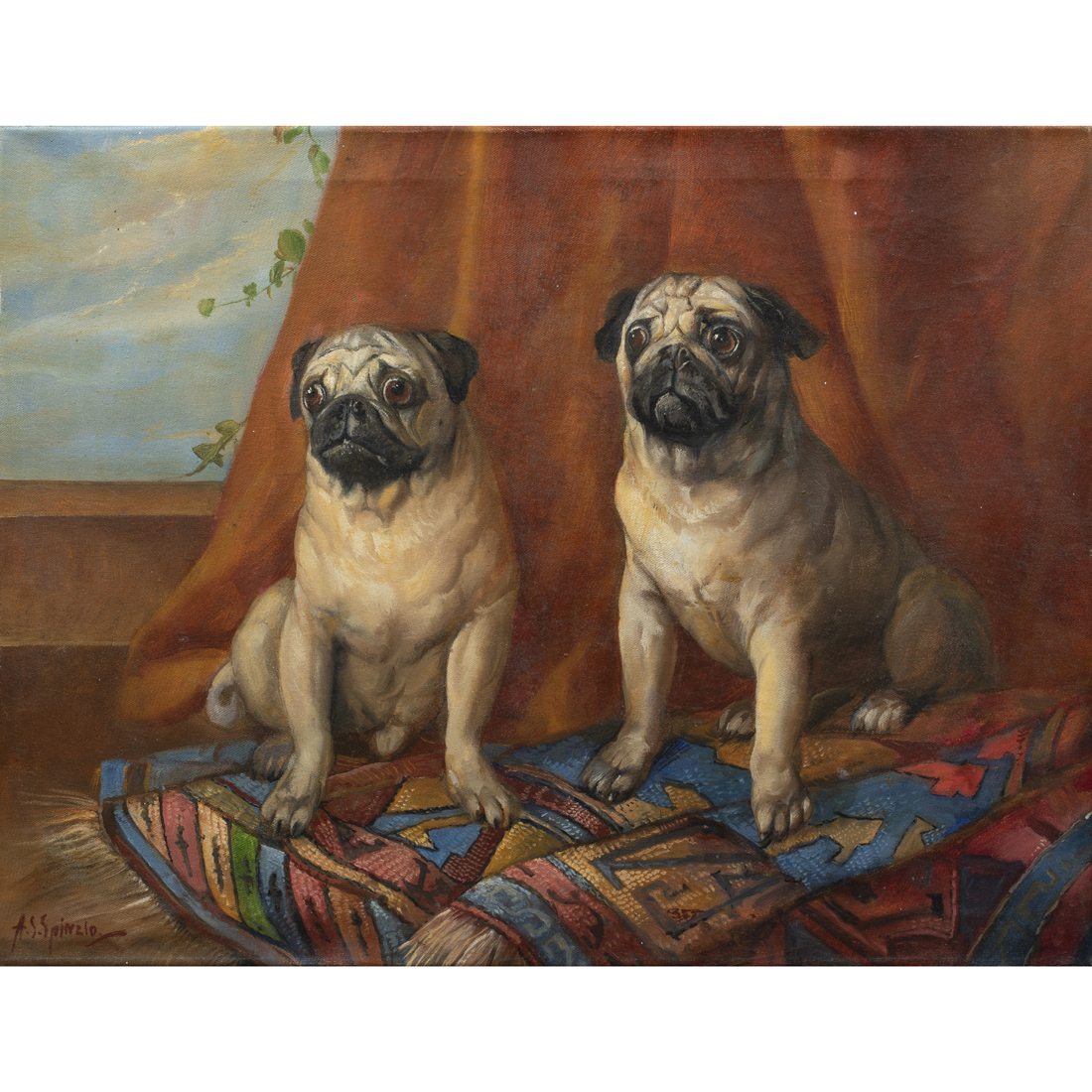 PAINTING, ALBERTO S. SPINZIO