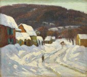 PAINTING, ALDRO HIBBARD Aldro