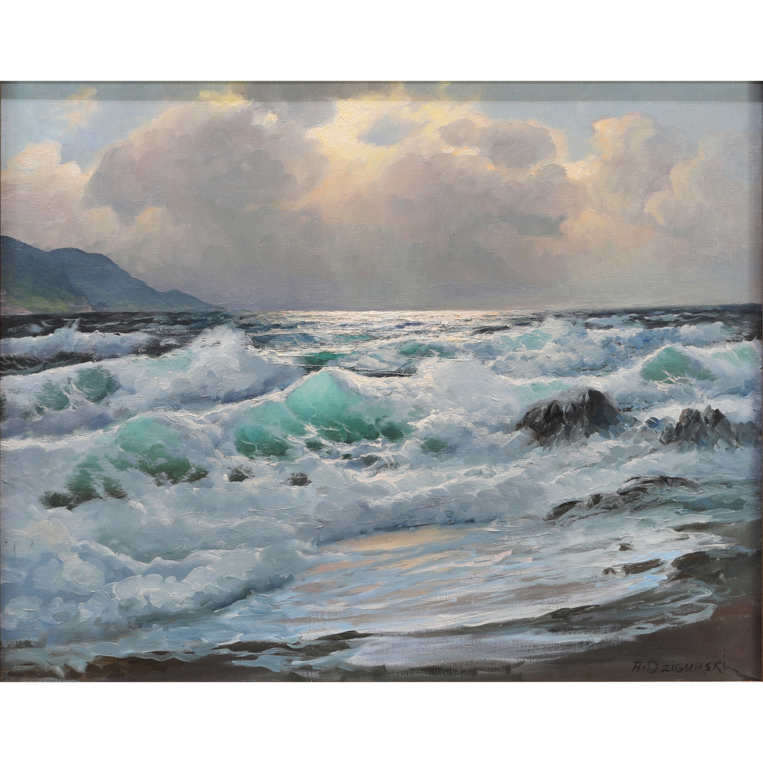 PAINTING, ALEXANDER DZIGURSKI