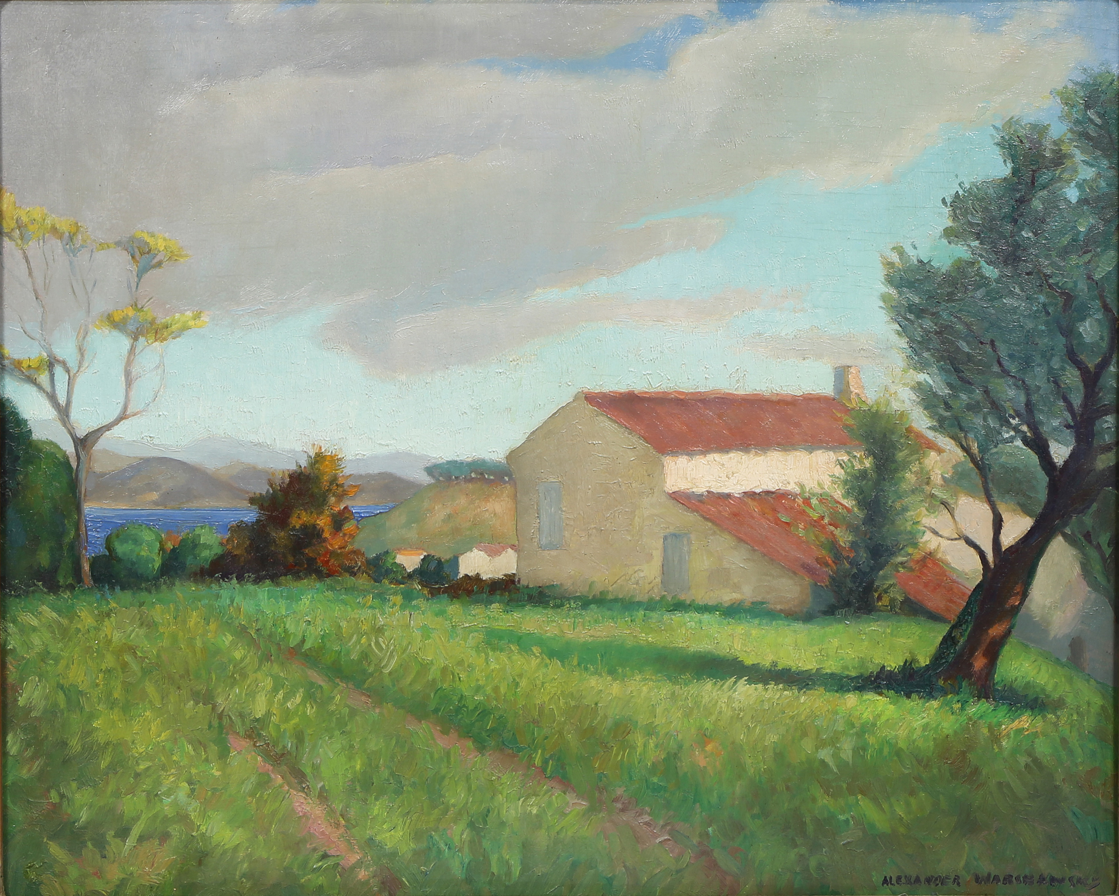 PAINTING, ALEXANDER WARSHAWSKY