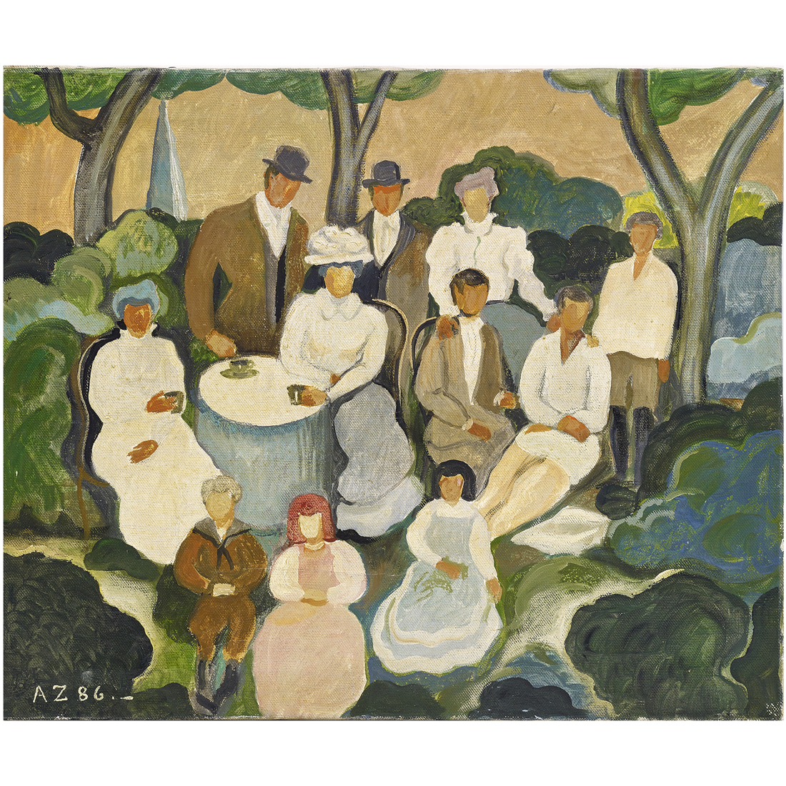PAINTING, ALFREDO ZORRILLA DE SAN