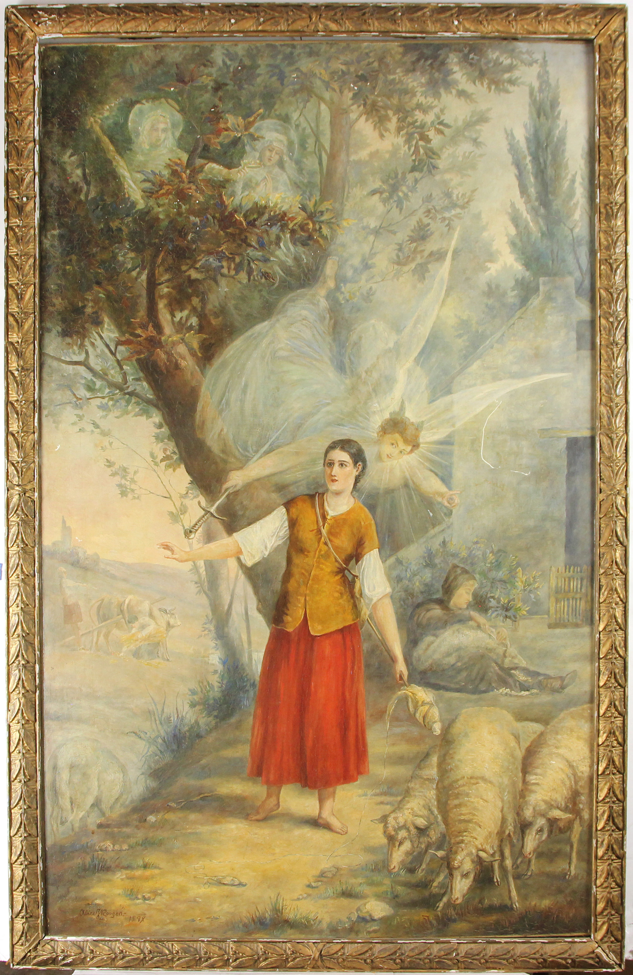 PAINTING, ALICE ROUGON Alice Rougon
