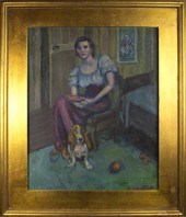 PAINTING, ALICE TODHUNTER Alic