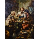 PAINTING, AMERIGO MAKK Amerigo