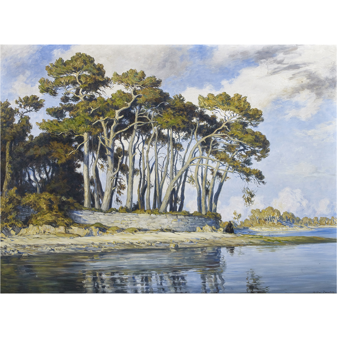 PAINTING, ANDRE EUGENE DAUCHEZ