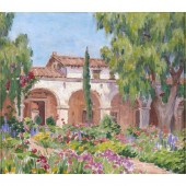 PAINTING, ANNA ALTHEA HILLS An
