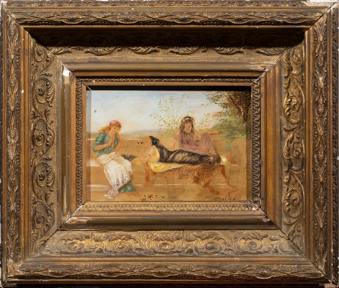 PAINTING, ANTOINE ALPHONSE MONTFORT