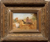 PAINTING, ANTOINE ALPHONSE MON