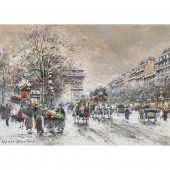 PAINTING, ANTOINE BLANCHARD An