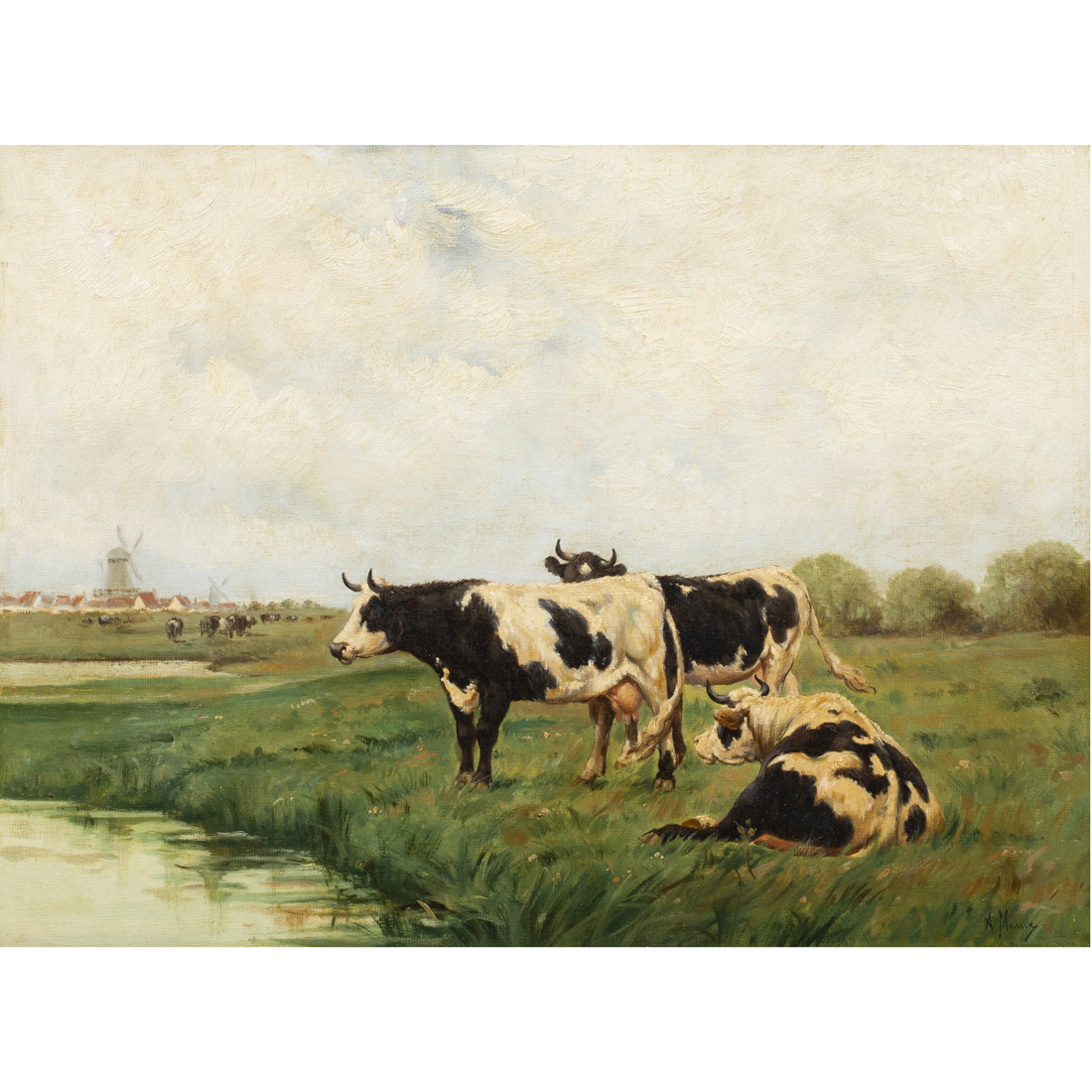 PAINTING, ANTON MAUVE Anton Mauve