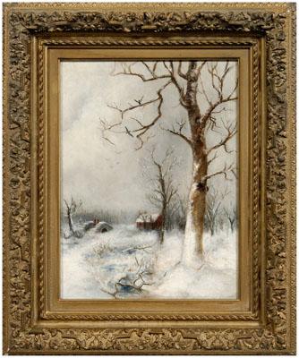 Painting attributed to A.