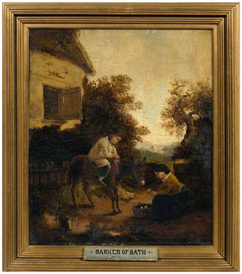 Painting attributed to Barker of