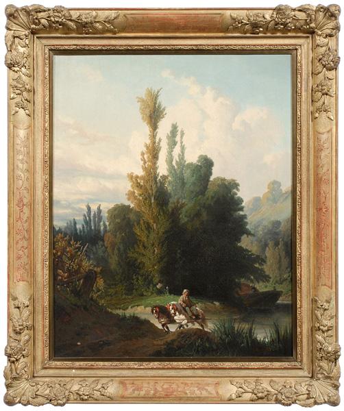 Painting attributed to Edward Gabe,