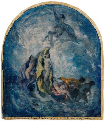 Painting attributed to Grunwald,